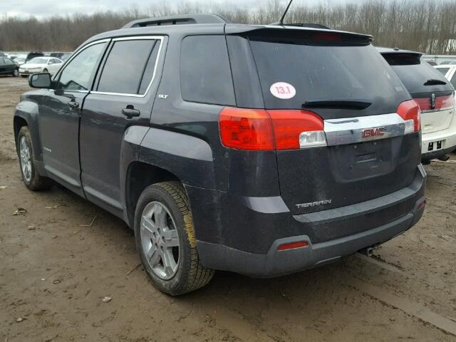 2GKALUEK5D6254883 - 2013 GMC TERRAIN SL BLACK photo 3