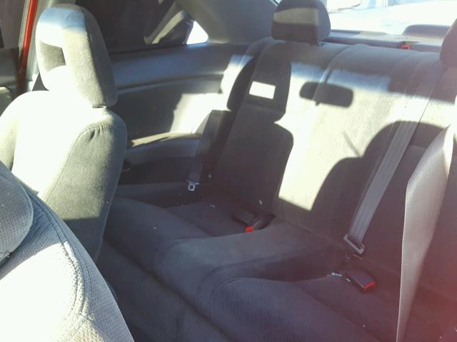 1HGEM22955L019345 - 2005 HONDA CIVIC EX წითელი ფოტო 6
