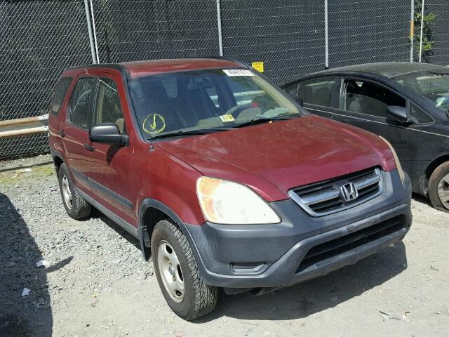 SHSRD68484U202204 - 2004 HONDA CR-V LX RED photo 1