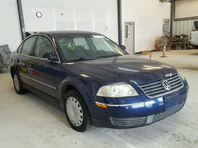 WVWME63B75P025656 - 2005 VOLKSWAGEN PASSAT GL BLUE photo 1