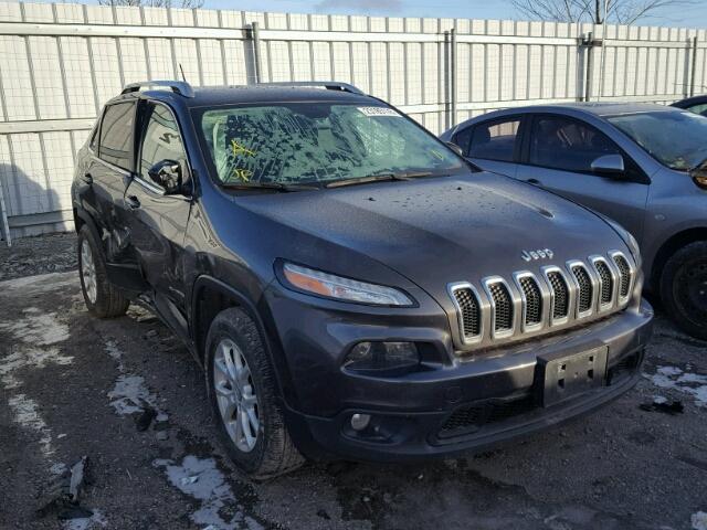 1C4PJMCSXEW137693 - 2014 JEEP CHEROKEE L GREEN photo 1