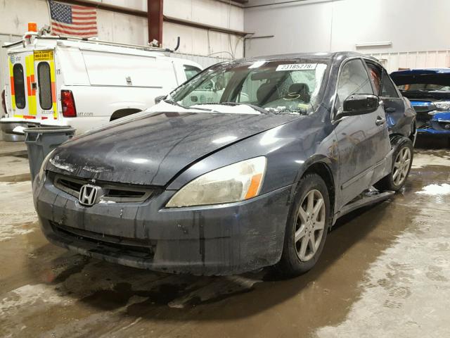 1HGCM66503A086921 - 2003 HONDA ACCORD EX GRAY photo 2