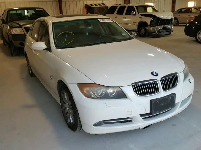 WBAVB73597PA89259 - 2007 BMW 335 I WHITE photo 1