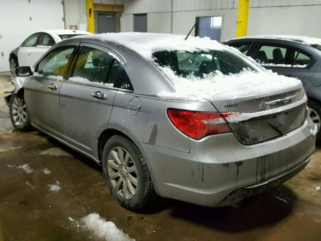 1C3CCBCG7DN737086 - 2013 CHRYSLER 200 LIMITE SILVER photo 3