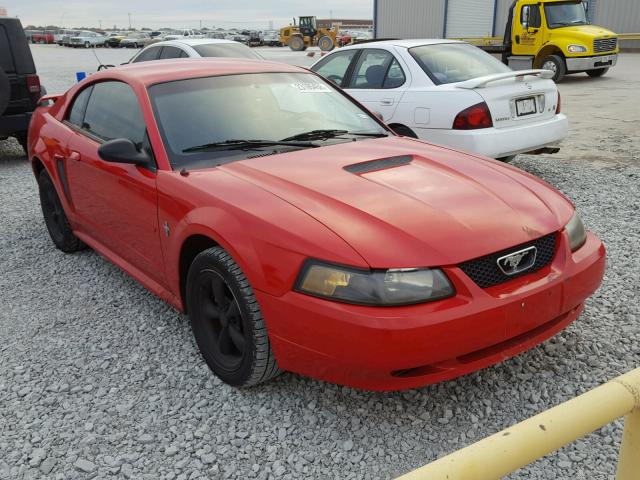 1FAFP40402F215965 - 2002 FORD MUSTANG RED photo 1