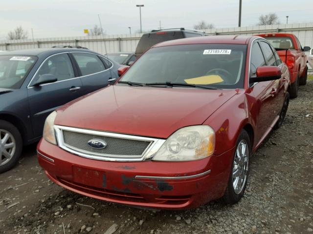 1FAFP241X7G103647 - 2007 FORD FIVE HUNDR RED photo 2