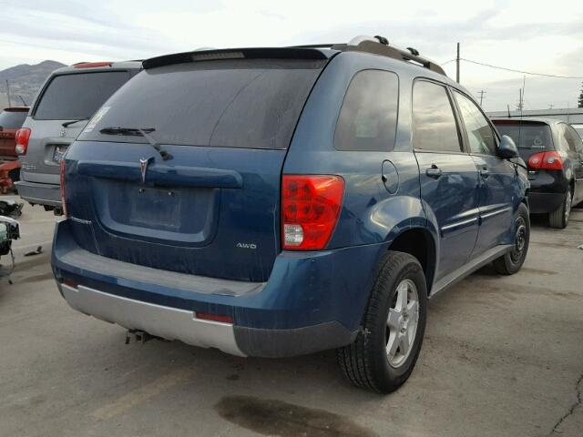 2CKDL73F166061495 - 2006 PONTIAC TORRENT BLUE photo 4