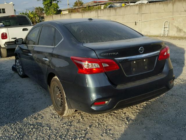 3N1AB7AP1GL655822 - 2016 NISSAN SENTRA S GREEN photo 3