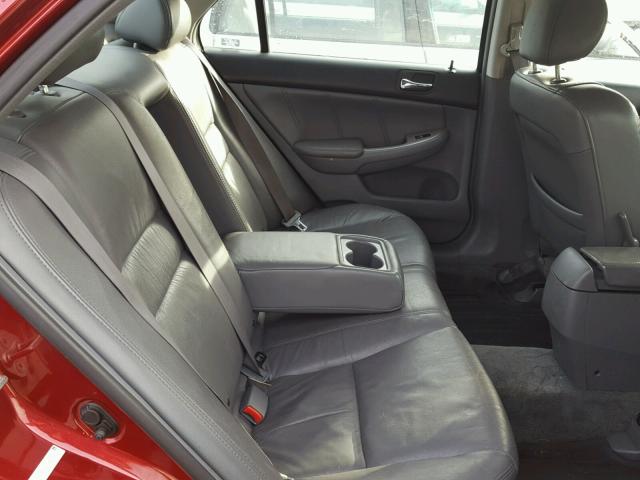 1HGCM66856A031542 - 2006 HONDA ACCORD EX RED photo 6