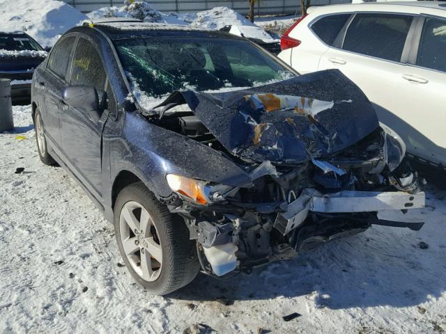 1HGFA16838L033208 - 2008 HONDA CIVIC EX ლურჯი ფოტო 1