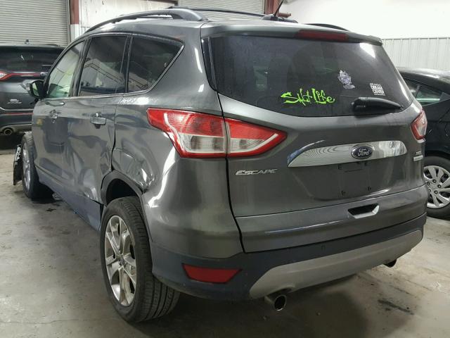 1FMCU0H96DUC41754 - 2013 FORD ESCAPE SEL CHARCOAL photo 3