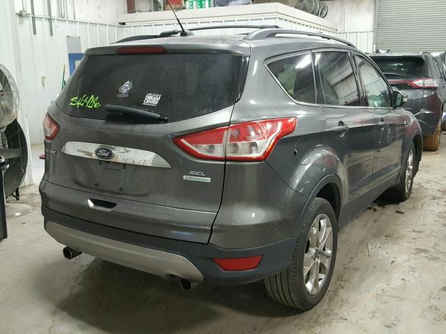 1FMCU0H96DUC41754 - 2013 FORD ESCAPE SEL CHARCOAL photo 4