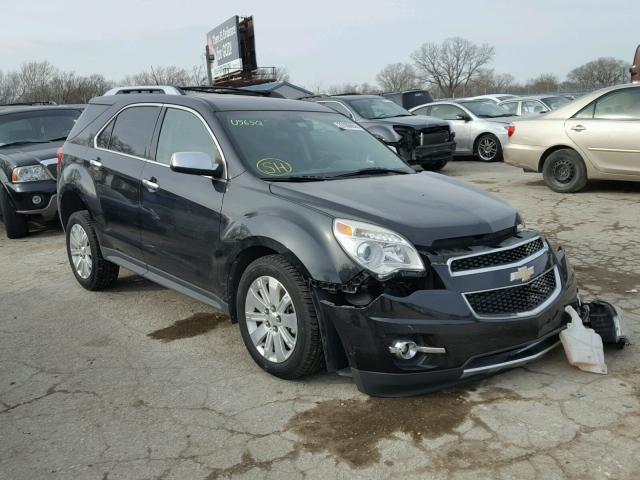 2CNFLGE5XB6405576 - 2011 CHEVROLET EQUINOX LT BLACK photo 1