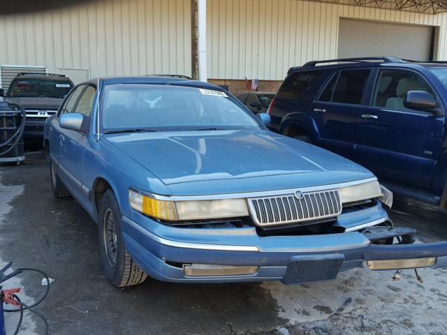 2MELM75W8PX627532 - 1993 MERCURY GRAND MARQ BLUE photo 1