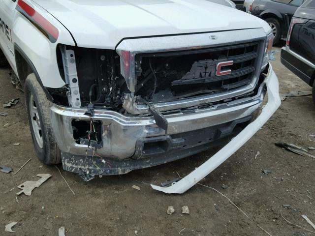 1GTN1TEC4FZ235531 - 2015 GMC SIERRA C15 WHITE photo 9