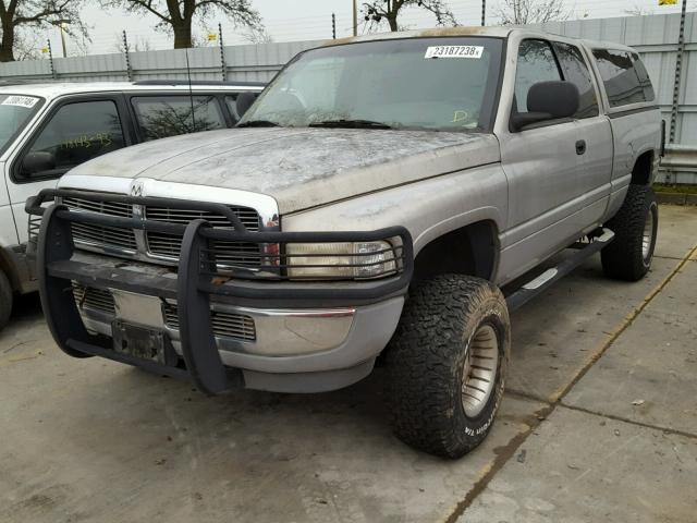 3B7HF12Z4WM246557 - 1998 DODGE RAM 1500 GRAY photo 2