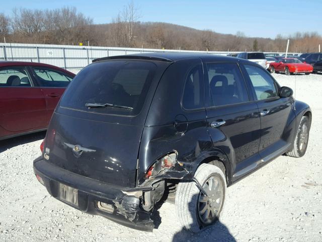 3A8FY48B28T239296 - 2008 CHRYSLER PT CRUISER BLACK photo 4