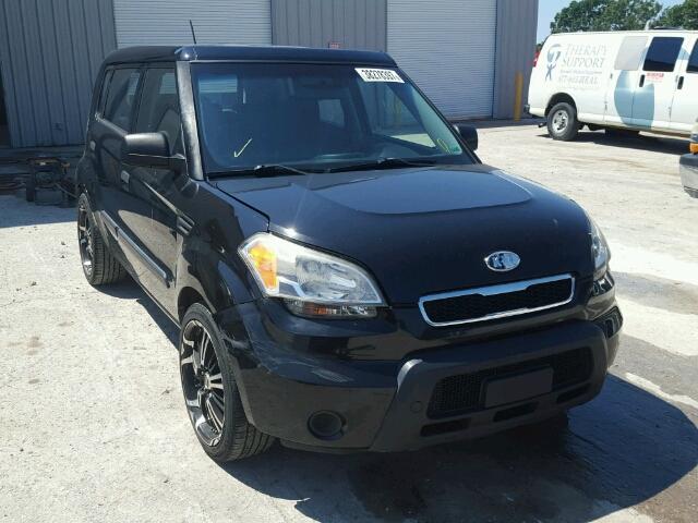 KNDJT2A13A7030648 - 2010 KIA SOUL BLACK photo 1