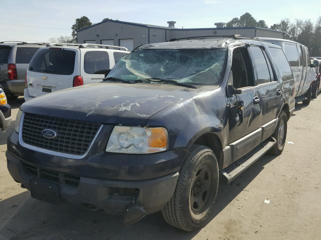 1FMPU16W44LA43681 - 2004 FORD EXPEDITION BLUE photo 2