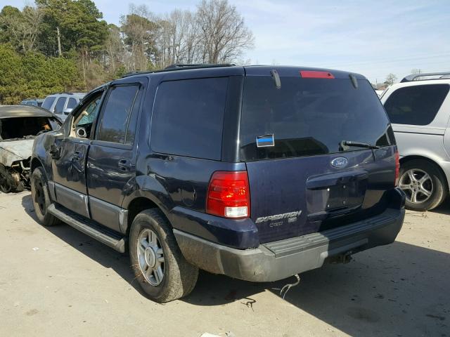 1FMPU16W44LA43681 - 2004 FORD EXPEDITION BLUE photo 3