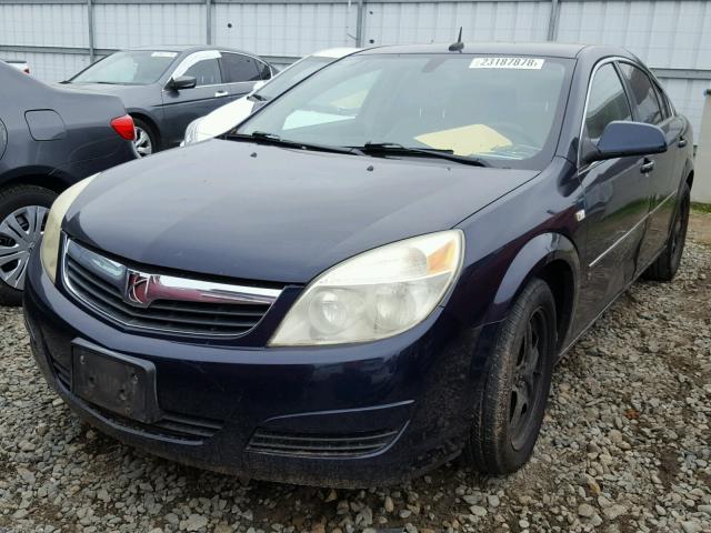 1G8ZS57N27F156171 - 2007 SATURN AURA XE BLUE photo 2