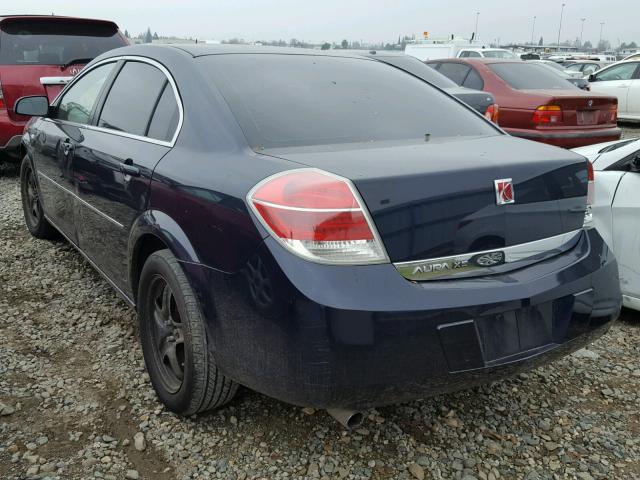 1G8ZS57N27F156171 - 2007 SATURN AURA XE BLUE photo 3