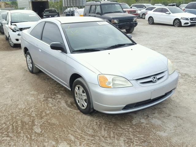 1HGEM21563L011900 - 2003 HONDA CIVIC LX SILVER photo 1