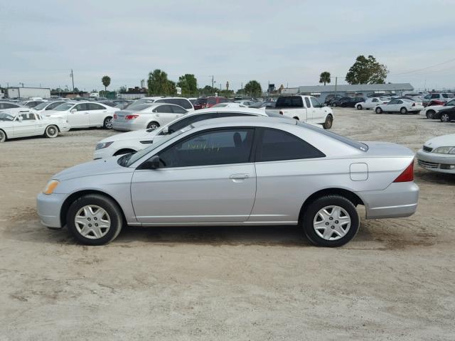 1HGEM21563L011900 - 2003 HONDA CIVIC LX SILVER photo 9