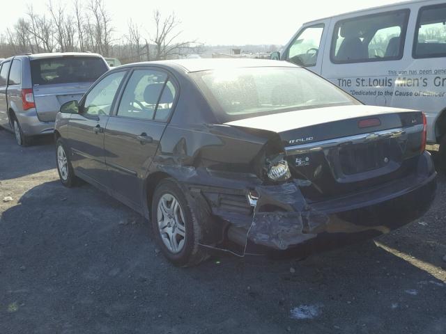 1G1ZS58F17F133812 - 2007 CHEVROLET MALIBU LS BLUE photo 3