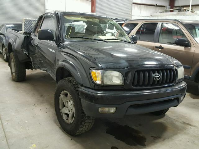 5TEWN72N73Z239336 - 2003 TOYOTA TACOMA XTR BLACK photo 1