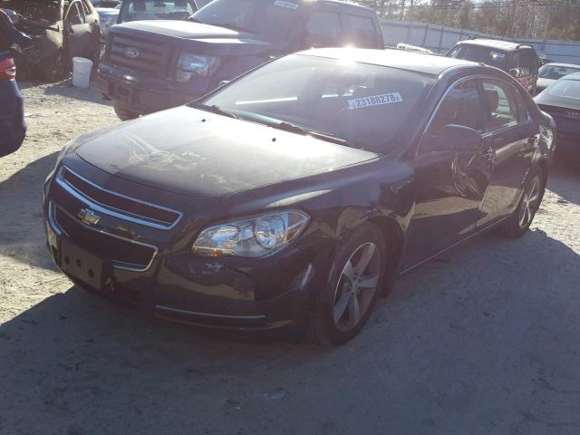 1G1ZJ57B994207851 - 2009 CHEVROLET MALIBU 2LT BLACK photo 2