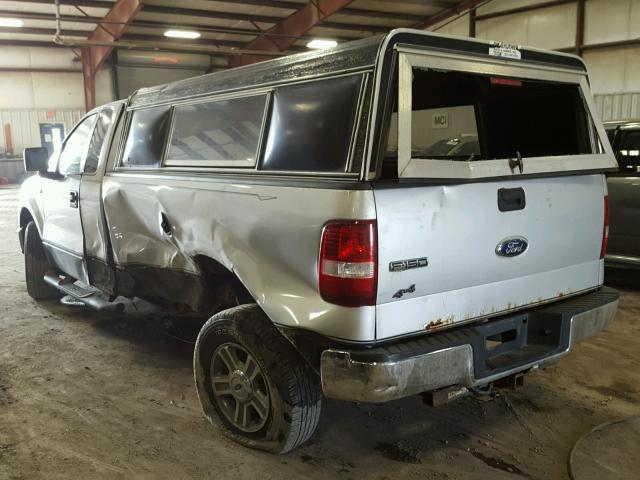 1FTRF14W87KD64482 - 2007 FORD F150 SILVER photo 3