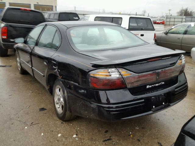 1G2HX54K124234848 - 2002 PONTIAC BONNEVILLE BLACK photo 3