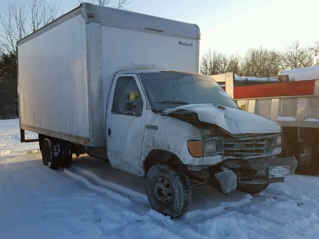 1FDWE35L96DA68343 - 2006 FORD E350 WHITE photo 1