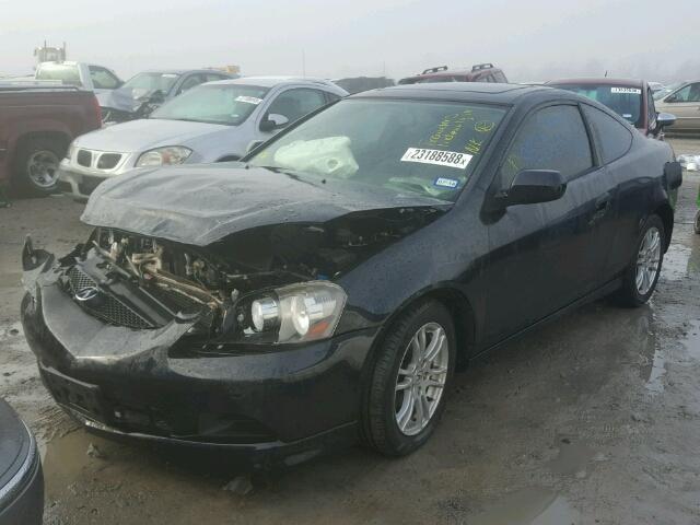 JH4DC54856S017779 - 2006 ACURA RSX BLACK photo 2