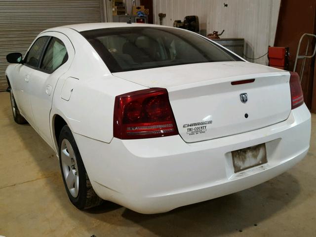 2B3KA43R08H215426 - 2008 DODGE CHARGER WHITE photo 3