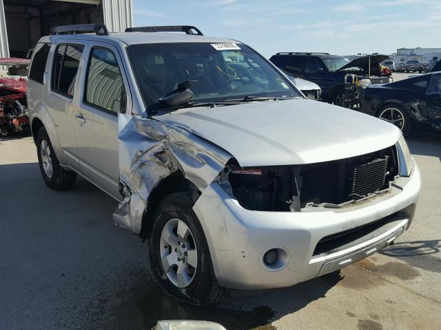 5N1AR18U48C651094 - 2008 NISSAN PATHFINDER SILVER photo 1