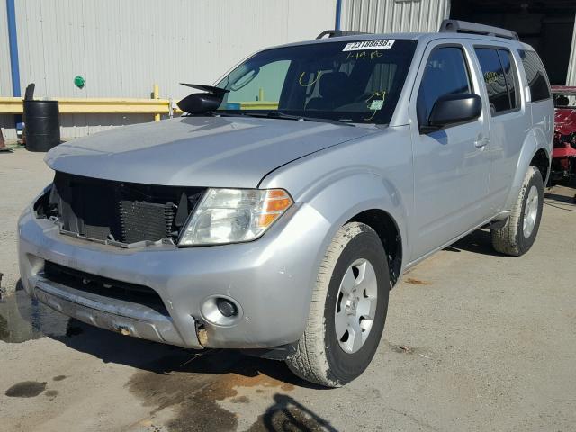 5N1AR18U48C651094 - 2008 NISSAN PATHFINDER SILVER photo 2