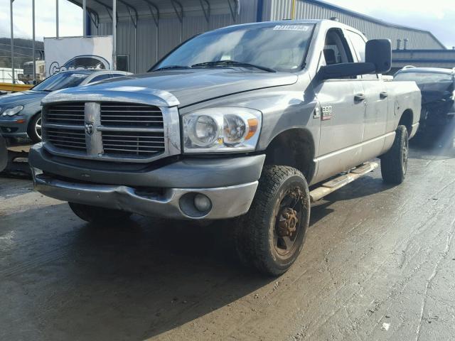 3D7KS28A68G148212 - 2008 DODGE RAM 2500 S GRAY photo 2