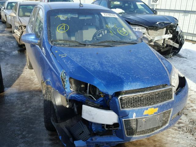 KL1TD6DE7AB121728 - 2010 CHEVROLET AVEO LS 蓝色 照片 1