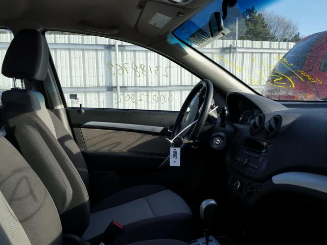 KL1TD6DE7AB121728 - 2010 CHEVROLET AVEO LS 蓝色 照片 5