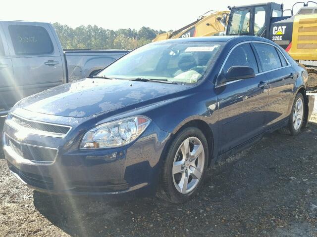 1G1ZB5E09CF294242 - 2012 CHEVROLET MALIBU LS BLUE photo 2