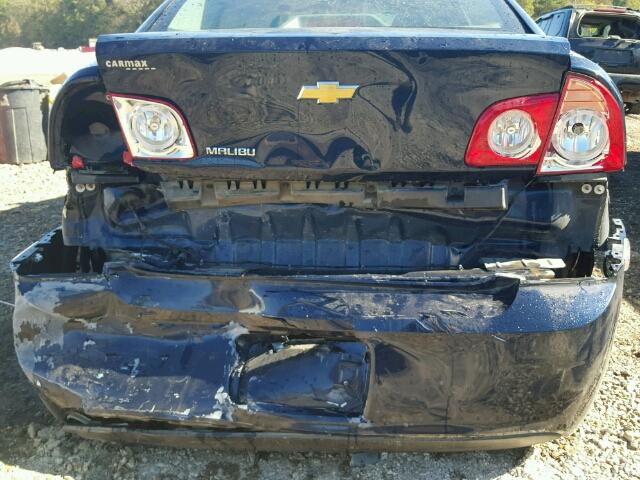 1G1ZB5E09CF294242 - 2012 CHEVROLET MALIBU LS BLUE photo 9