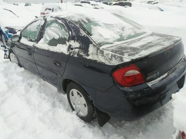 1B3ES46C55D246925 - 2005 DODGE NEON SX 2. BLUE photo 3