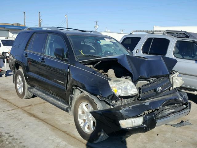 JTEZU14R740027756 - 2004 TOYOTA 4RUNNER SR BLACK photo 1