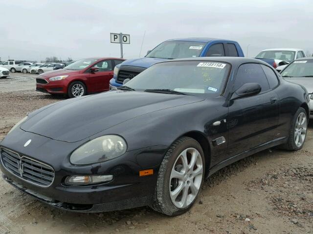 ZAMBC38A560024068 - 2006 MASERATI COUPE GT BLACK photo 2