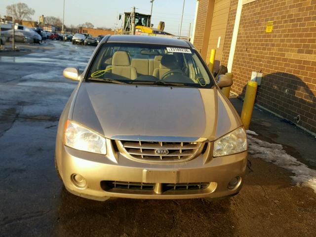 KNAFE121465278383 - 2006 KIA NEW SPECTR BEIGE photo 9