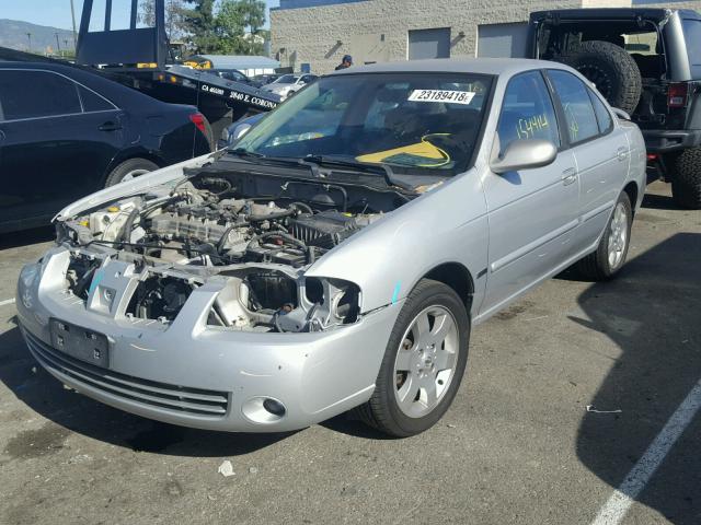 3N1CB51D66L531451 - 2006 NISSAN SENTRA 1.8 SILVER photo 2