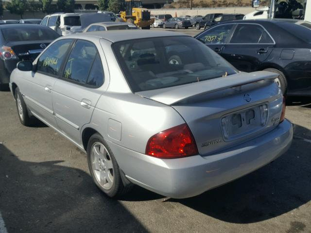 3N1CB51D66L531451 - 2006 NISSAN SENTRA 1.8 SILVER photo 3