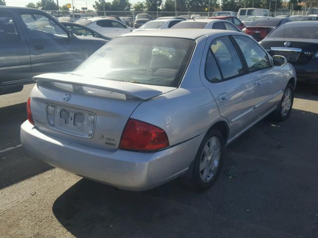 3N1CB51D66L531451 - 2006 NISSAN SENTRA 1.8 SILVER photo 4